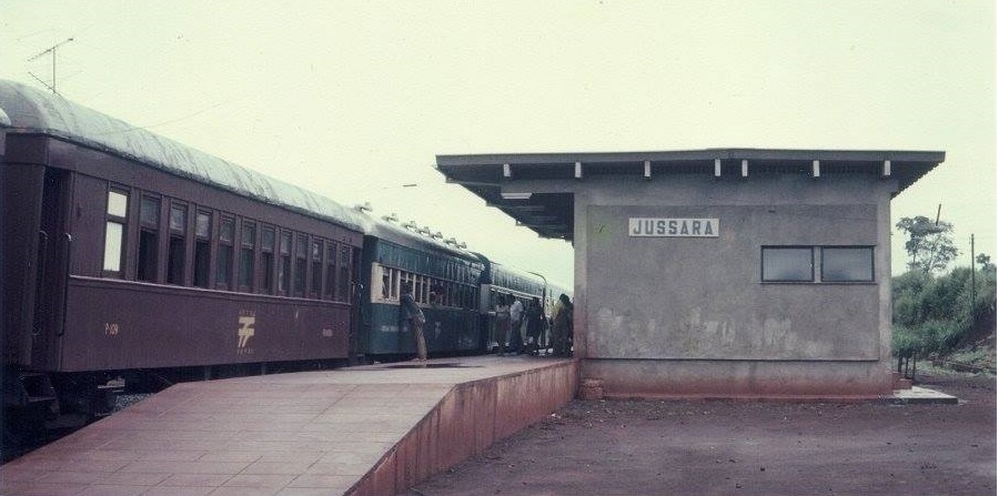 7   Estação De Trem Em Jussara Década 1970